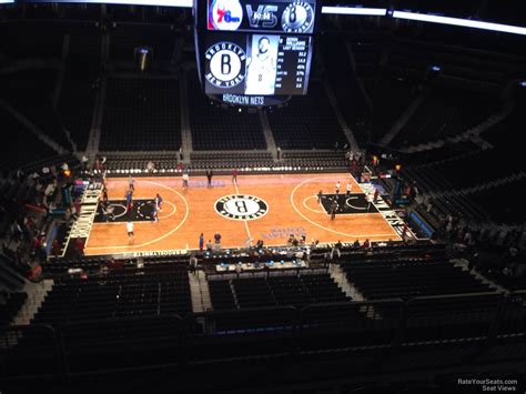 view from my seat barclays center|brooklyn nets virtual seating view.